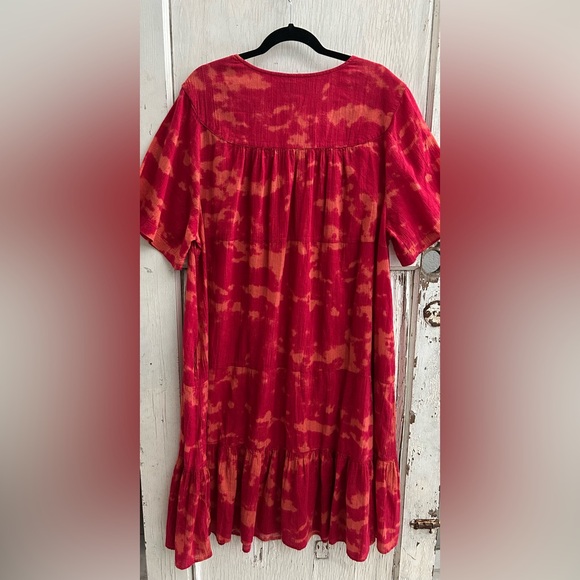 ❤️❤️Patio Casuals by Cabernet Tie-dyed BOHO House Pool Dress❤️❤️ - Picture 5 of 8